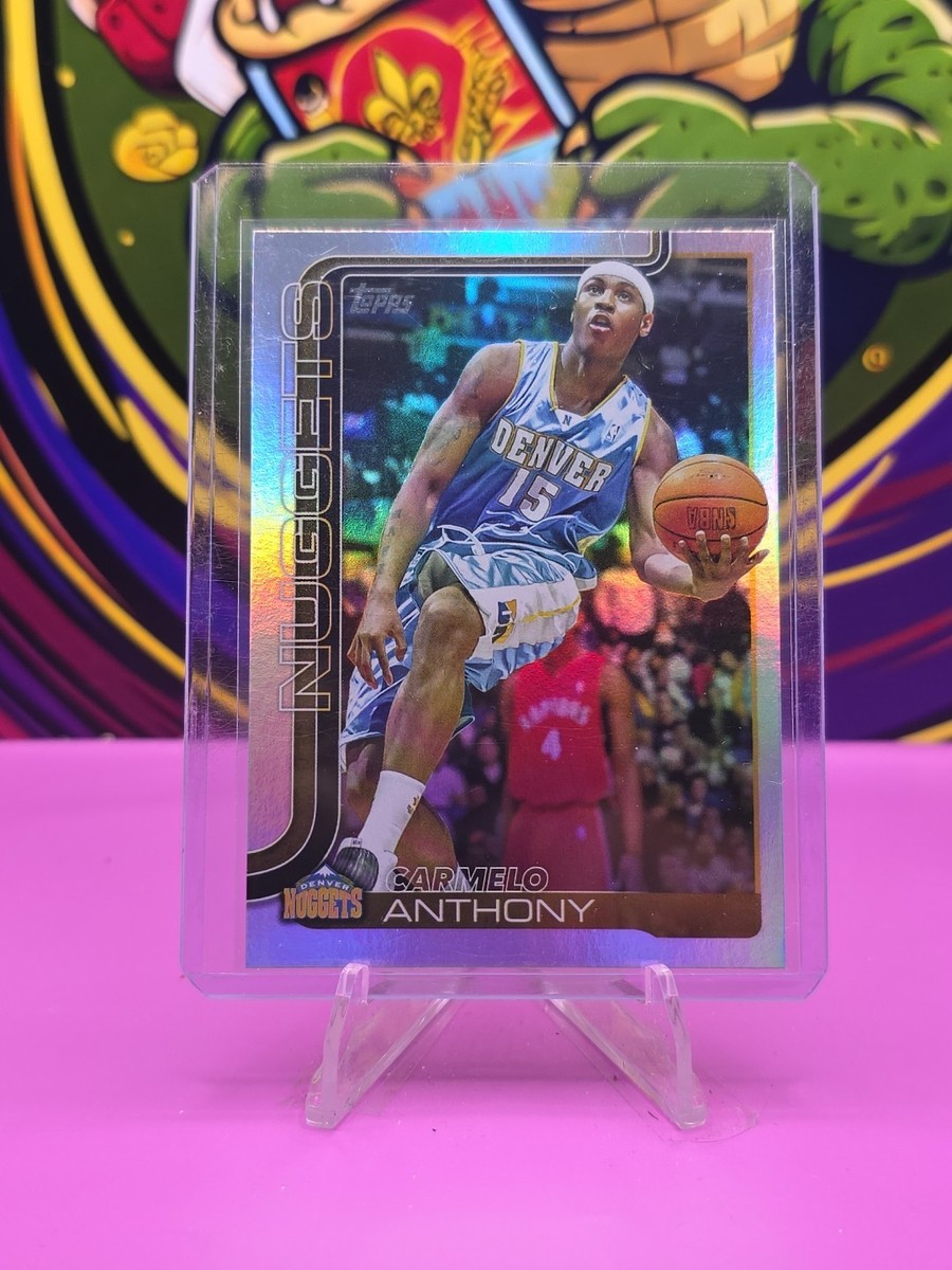 2025-26 Topps Flagship Carmelo Anthony #256 Holo Foil Refractor 