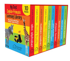 My First English-French Learning Library: 10-Board Book Boxset