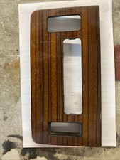 MERCEDES W123 CLIMATE CONTROL ZEBRANO WOOD PA...