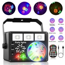 Effect Laser Light LED RGB Projector Stage Lighting DJ Disco Party Club Lights