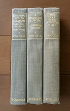 1913 John Fox Jr. Hc Book Set - Lonesome Pine | Xmas Eve | Mtn Europa | Vendetta