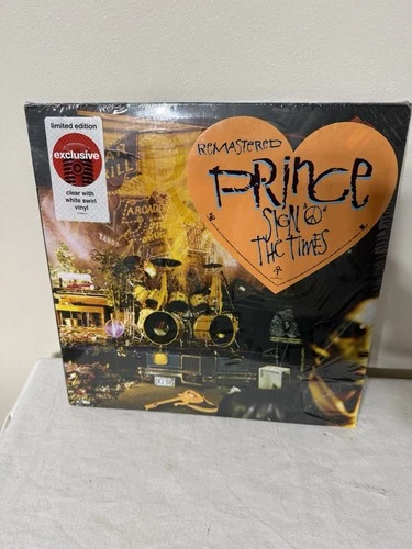 Prince - Sign O' The Times Target Exclusive Clear/ White Swirl Vinyl 2xLP Read