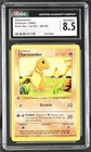 CGC 8.5 Charmander 1999 Base Set Shadowless 1st Edition 46/102 Pokemon Card