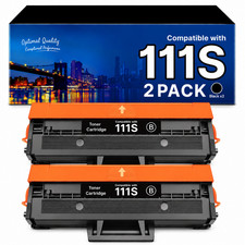 Image of 2x Toner Cartridge for Samsung MLT-D111S Xpress M2020W M2020 M2026W M2022W M2070