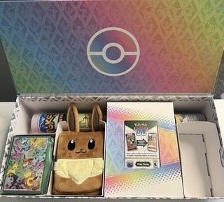 Prismatic Evolutions SPC Play Mat Eevee Deck Box Card Sleeves NO PACKS/PROMO