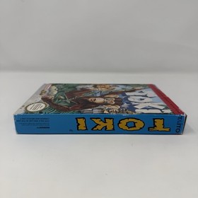 Nintendo NES Toki Manual Poster Styrofoam Box Complete Tested Authentic CIB Tait