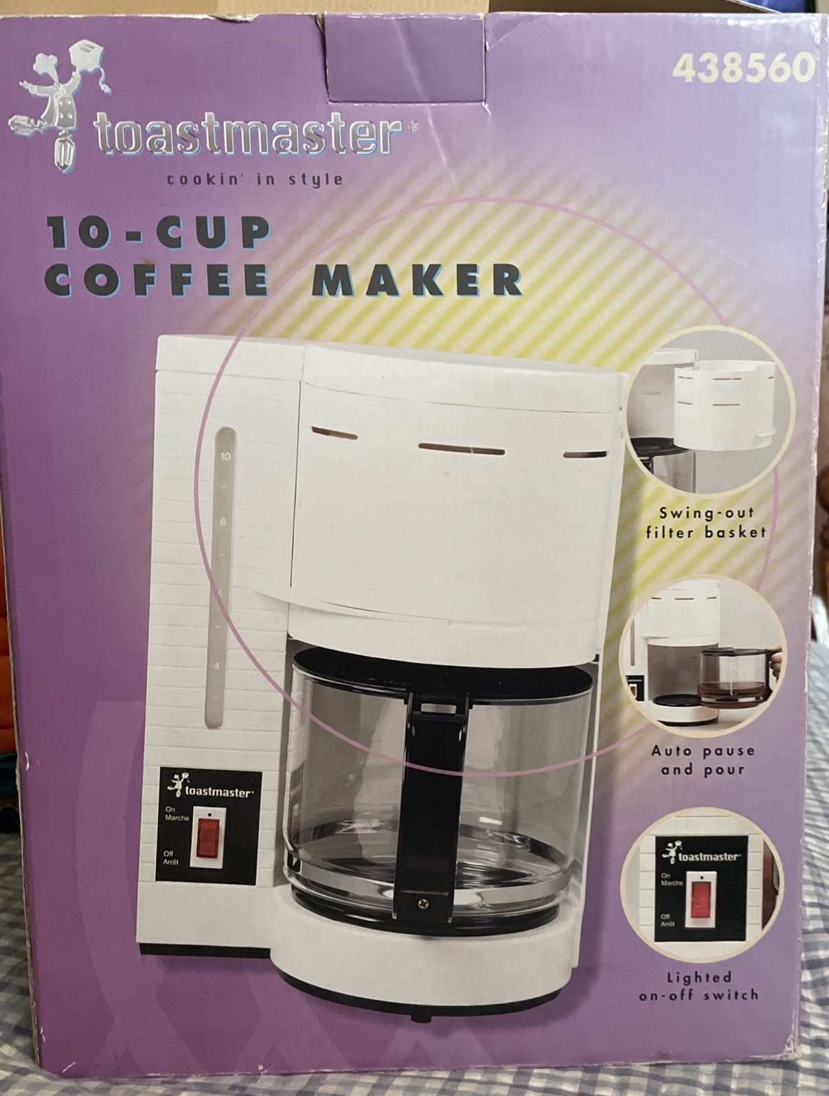 Model 438560 White Auto Pause New Unused