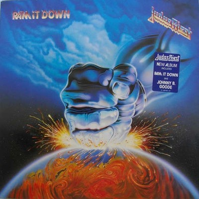 Judas Priest Ram It Down LP Album Vinyl Schallplatte 193