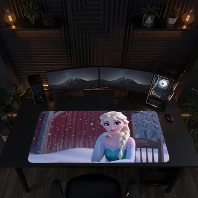 Disney Frozen Frozen Elsa Princess Ice Queen Gift For Friends Large Desk Mat
