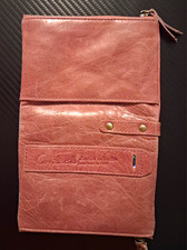 Contacts Women  s Brown Solid Wallet Zip Compartment Snap, Card Slots ID Window