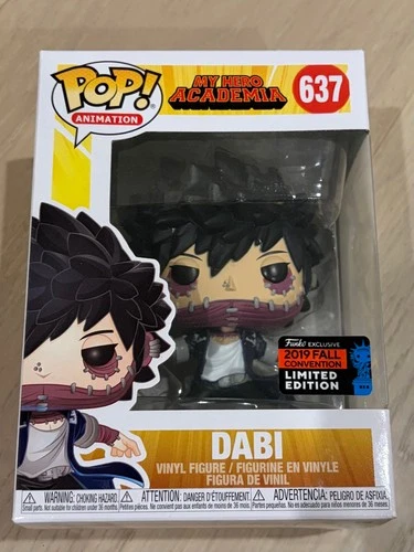 Funko Pop! Vinyl My Hero Academia Dabi #637 Limited Edition 2019 Fall Convention