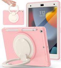 BATYUE Shockproof Case for iPad 7th/8th/9th Gen 2019/2020/2021 360 Multi-Angl