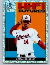 2022 Bowman #HIFI-24 Armando Cruz Hi-Fi Futures Mojo Refractors
