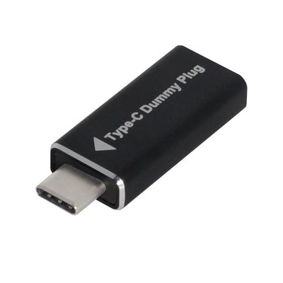 Virtual Display Dummy Plug Display Emulator Connector USB Type C Display Adapter