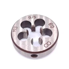 HSS 13mm x 0.75 Metric Die Right Hand Thread M13 x 0.75mm Pitch