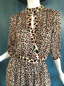 dvf puff sleeve wrap dress