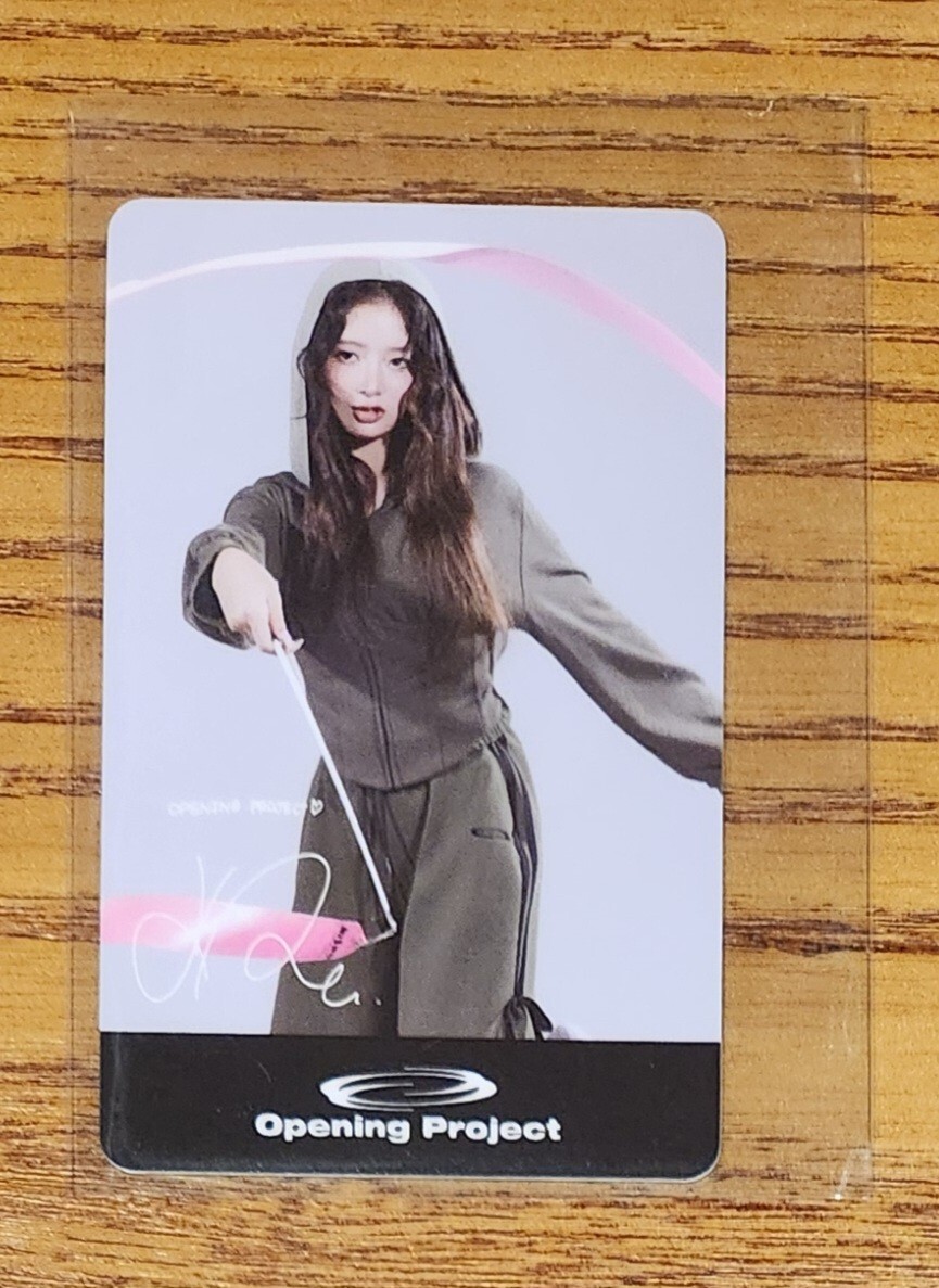 IVE REI X OPENING PROJECT OFFICIAL KOREA OFFLINE LIMITED IVE REI X OPENING PROJECT OFFICIAL KOREA OFFLINE LIMITED