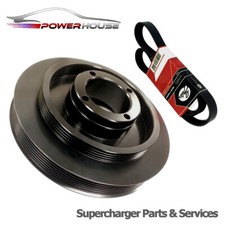 Jaguar XJR-6 XJ6 X300 Supercharger Lower Pulley Performance Upgrade 1996 1997
