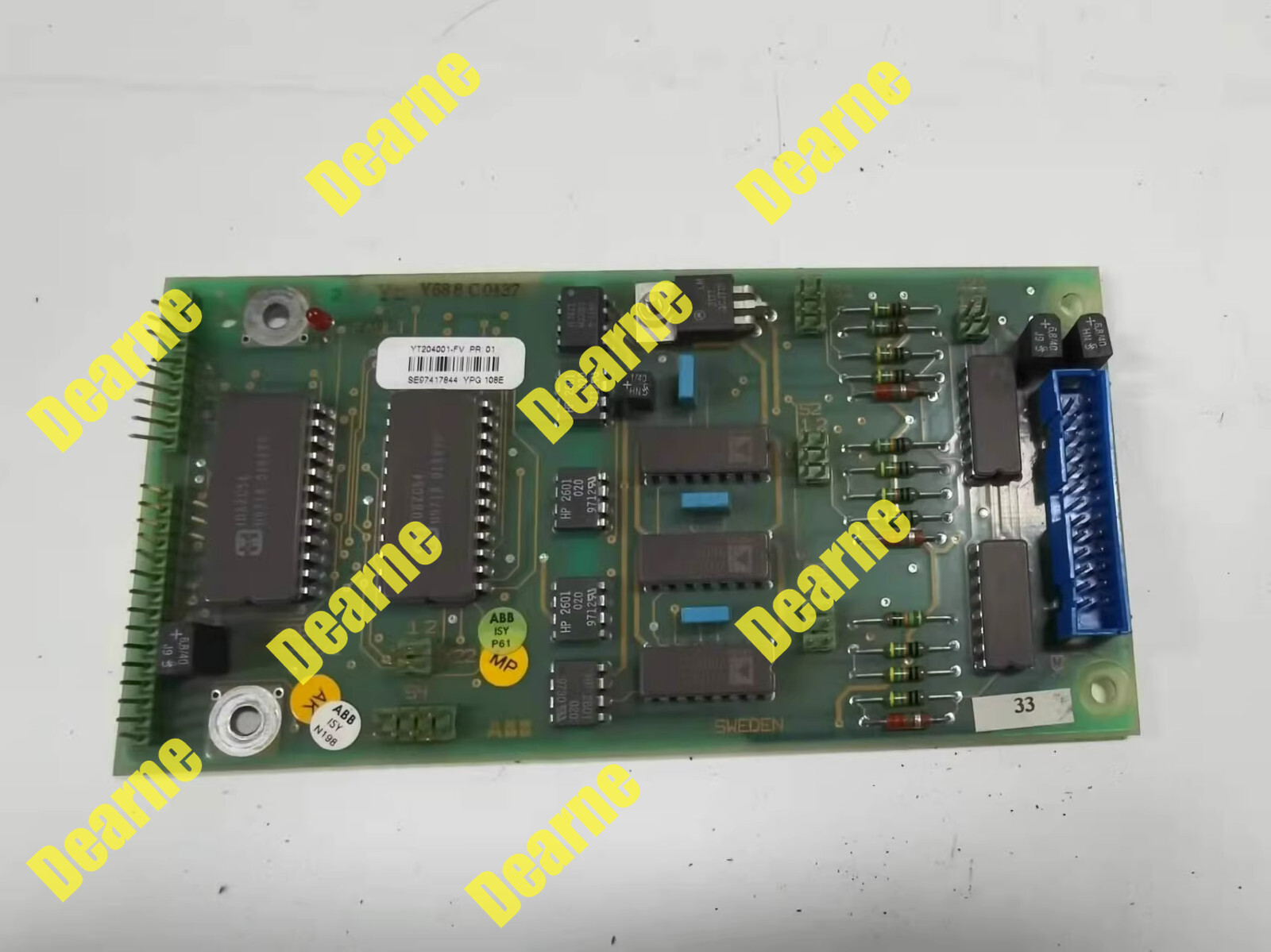 1PC USED ABB YT204001-FV / YPG108E ( DHL or Fedx 90days Warranty) #H1709Y DX