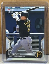 2022 TOPPS NOW Road to Opening Day #OD-358 YOSHI TSUTSUGO PIRATES Print Run 157