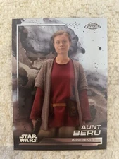 2024 Topps Chrome Star Wars - Base card Aunt Beru /72