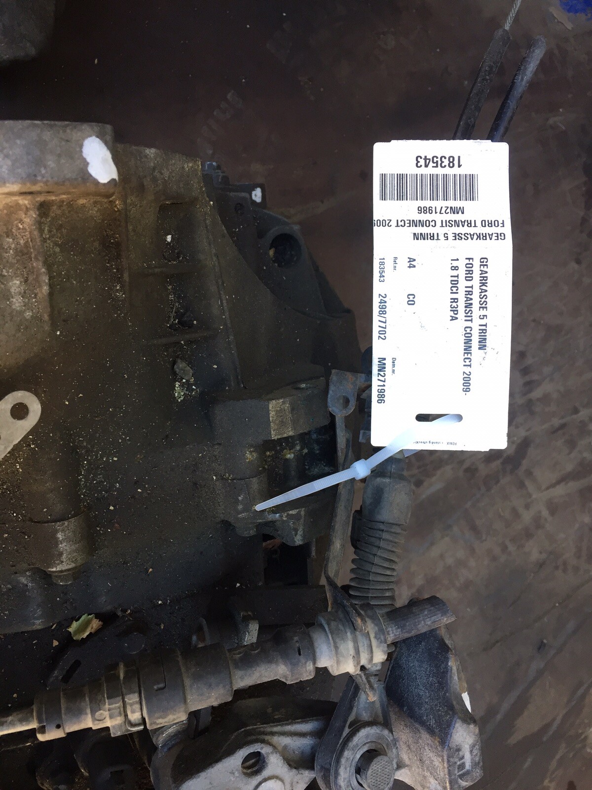 motor ford transit connect 1.8 tdci r3pa