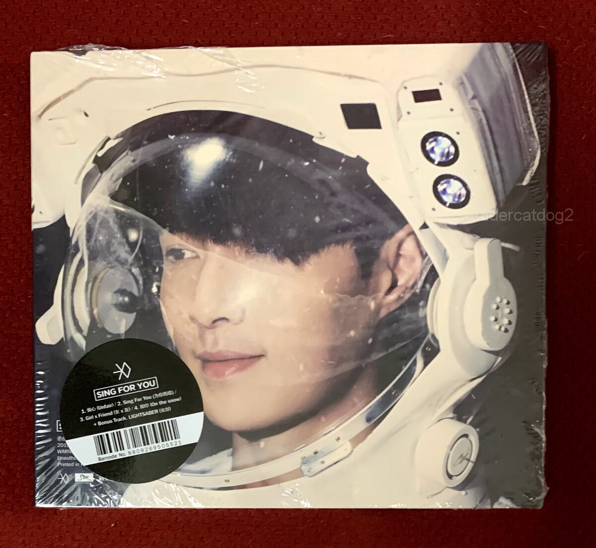 EXO Winter Special Album Sing For You (LAY ver.) Korean CD+card