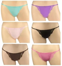 VICTORIA'S SECRET DREAM ANGELS LACE TRIM STRING BIKINI PANTY XS S M L XL NWT