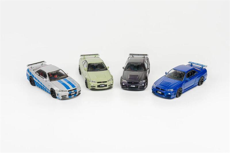 DCT x TOPART 1:64 Nissan R34 Z-Tune Diecast Model Car | eBay
