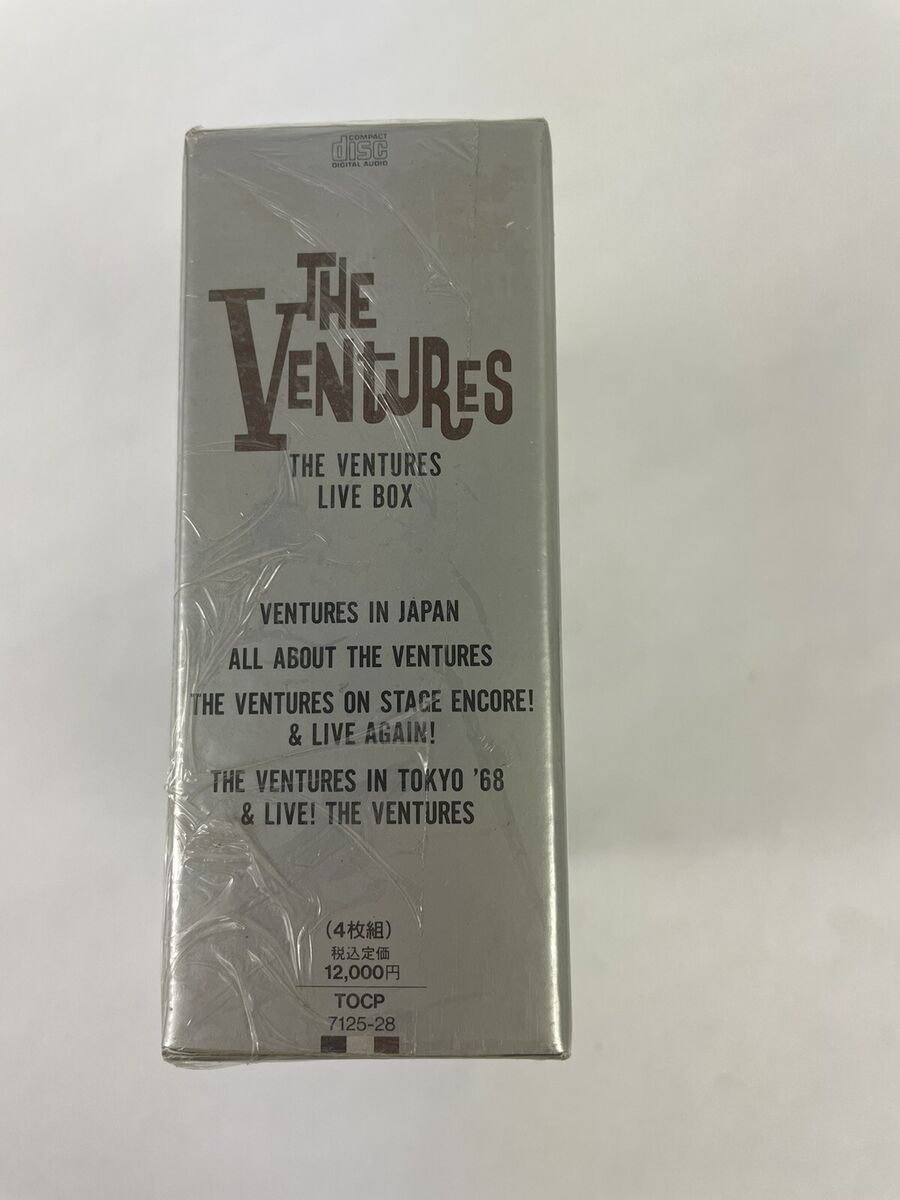 The Ventures History Box LIVE Liberty TOCP-7125-28 4CD The Ventures History Box LIVE Liberty TOCP-7125-28 4CD