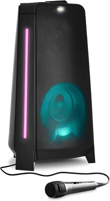 MEDION MD43552 Party-Soundsystem Karaoke Partybox Akku Bluetooth TWS 2x 220W AUX