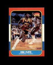 1986-87 Fleer #34 Sleepy Floyd MINT RC Rookie Warriors break 1