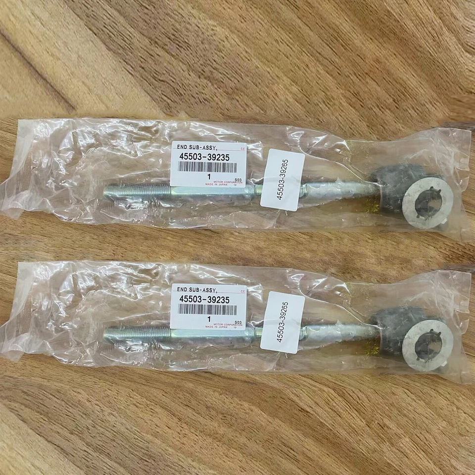 Extremo de varilla de amarre de dirección OEM 2 PIEZAS EE. UU. para Toyota 03-09 4Runner Lexus GX470 FJ Cruiser Foto 2 de 4