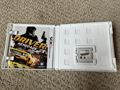 Driver: Renegade (Nintendo 3DS, 2011) | Complete CIB | Tested and