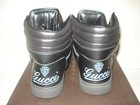 100% AUTHENTIC NEW MEN GUCCI NEW HUDSON HIGHTOP BLACK SNEAKERS UK 8/US 9 — photo 6