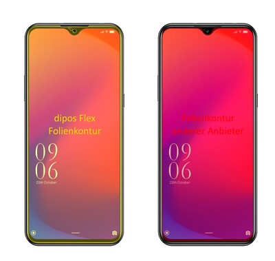 Dipos 2 Pellicole Protettive Crystalclear Per Doogee X95 - Protezione Schermo Anti Graffio, Made In Germany - 2