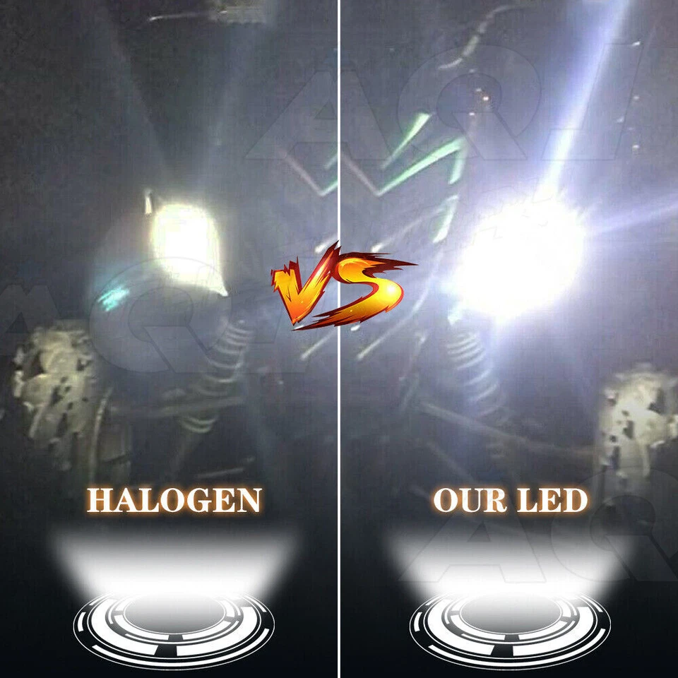 High Power HID LED Headlight H6 Lights For Yamaha Timberwolf 250 1992-2000 Bulbs - Изображение 4 из 4