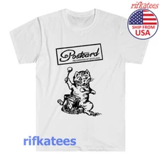 POSTCARD RECORDS Men's White Size S to 5XL