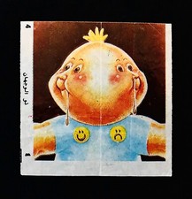 Vintage GARBAGE GANG Syrian DOTTY DRIBBLE Lucas Mucus OS5 Candy Insert 195a GPK