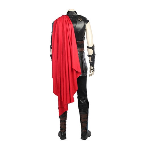Thor: Ragnarok Thor Thor Odinson Cosplay Costume Cape Full Set Halloween Cloak - Picture 14 of 36