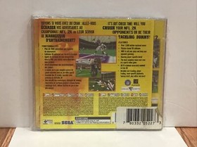 NFL 2K (Sega Dreamcast, 1999) Brand New Factory Sealed