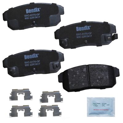 Disc Brake Pad Set-Priority One Ceramic BPR Bendix CFC900