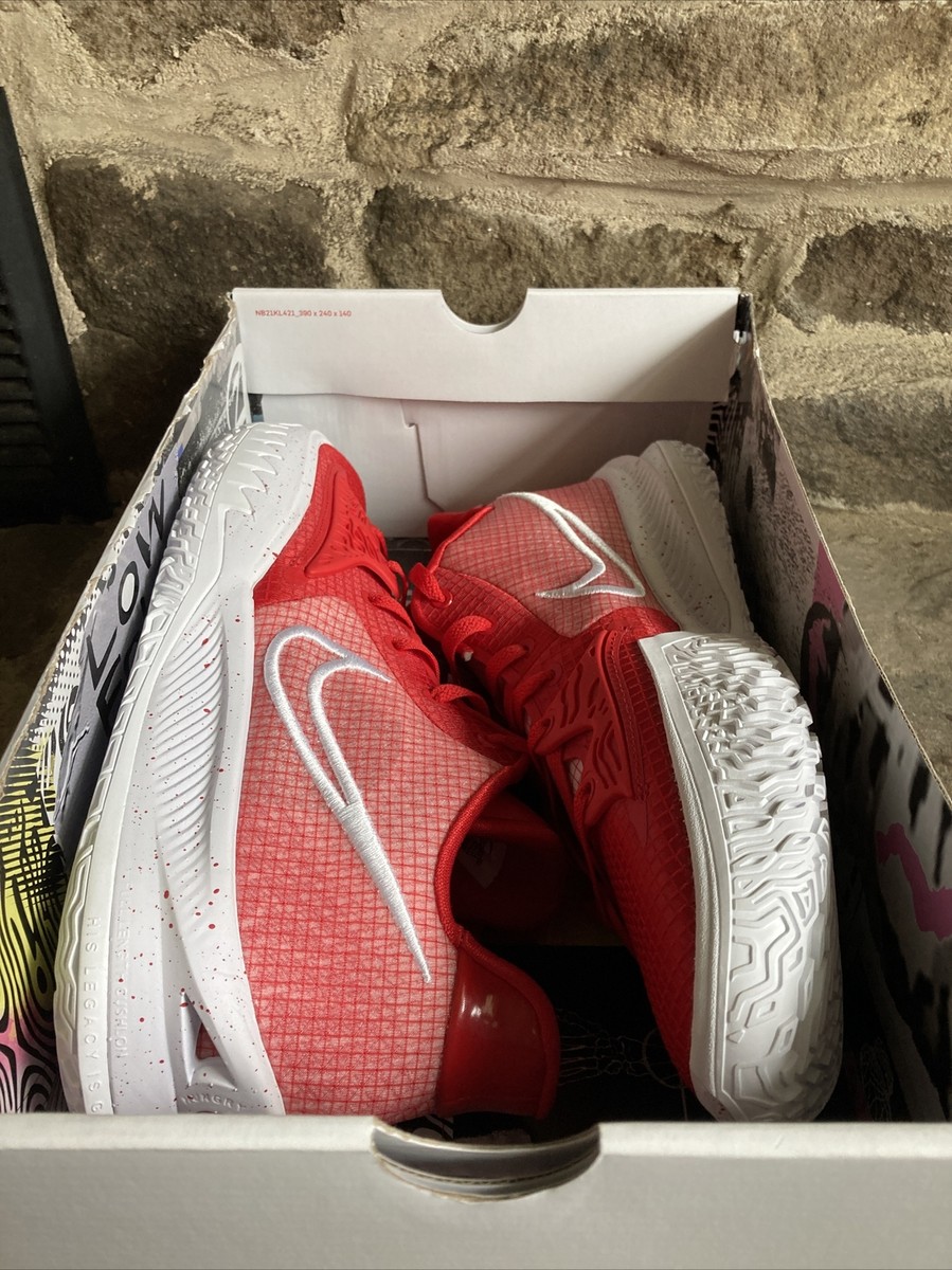 Nike Kyrie 4 Low TB Promo Red White Basketball Shoes DM5041-603 Men’s Size 13.5 NIKE KYRIE 4 LOW TB PROMO RED WHITE [DM5041 603] IRVING  main image 2