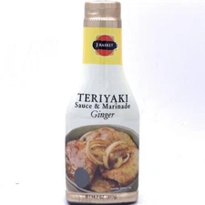 J-Basket Teriyaki Sauce & Marinade - Ginger 14.7oz/(417g)
