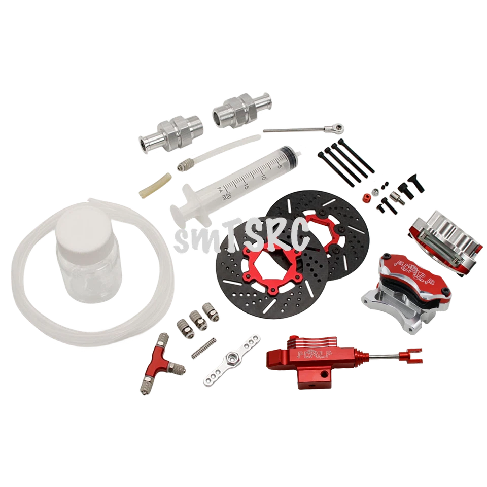 Metal FLMLF Front Wheel Hydraulic Brake For 1/5 RC Car Baja 5B 5T 5SC RC CAR - Image 4 of 4