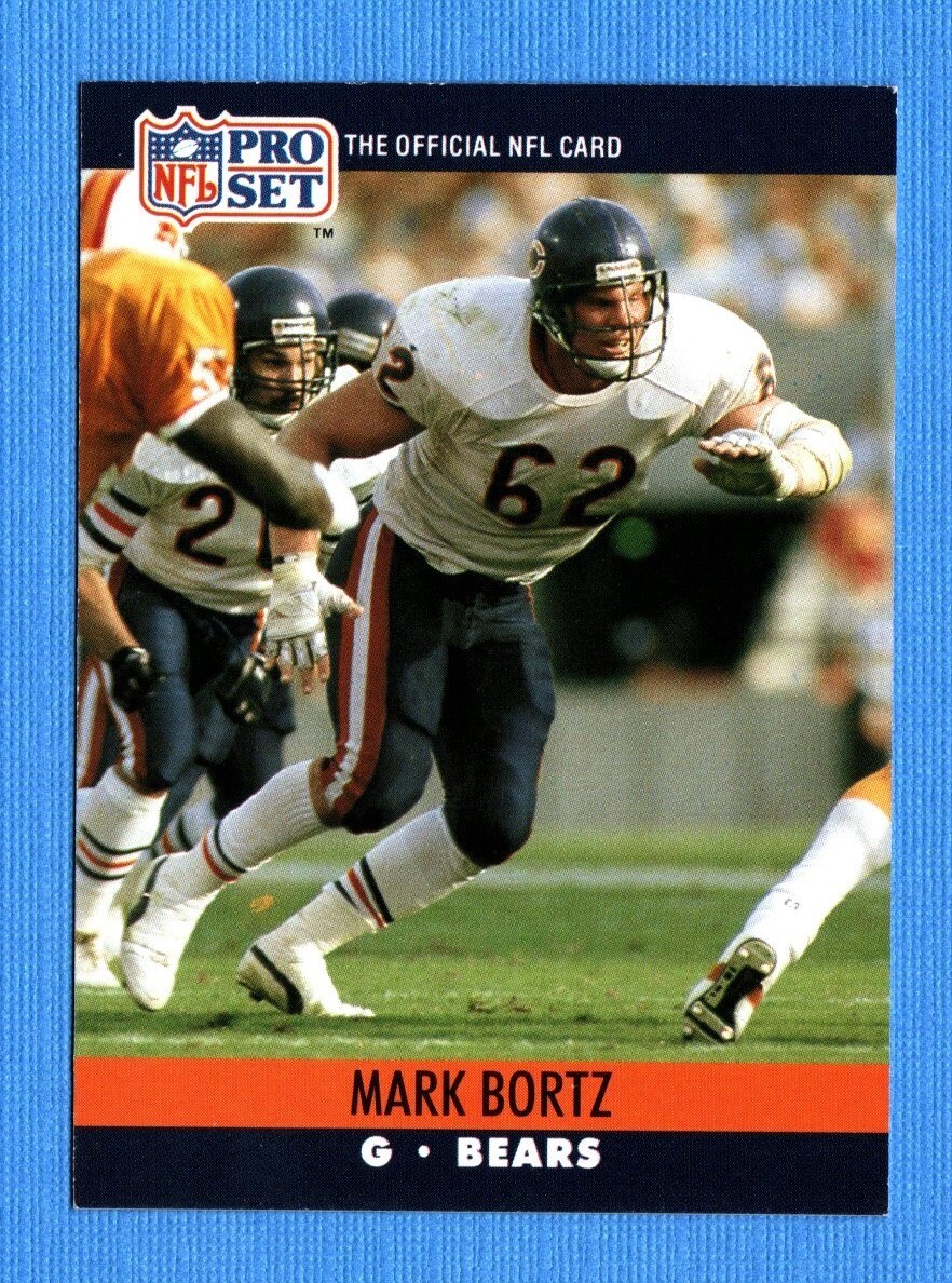 1990 Pro Set #447 Mark Bortz Bears