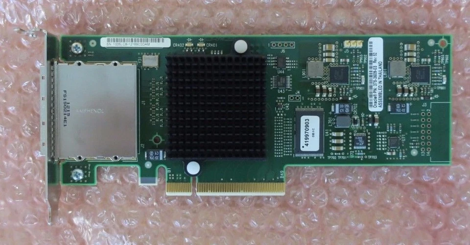Sun Oracle 8-Port 6Gbps SAS-2 RAID SG-XPCIESAS-GEN2-Z HBA PCI-E Card 375-3609-03 - Image 2 of 4