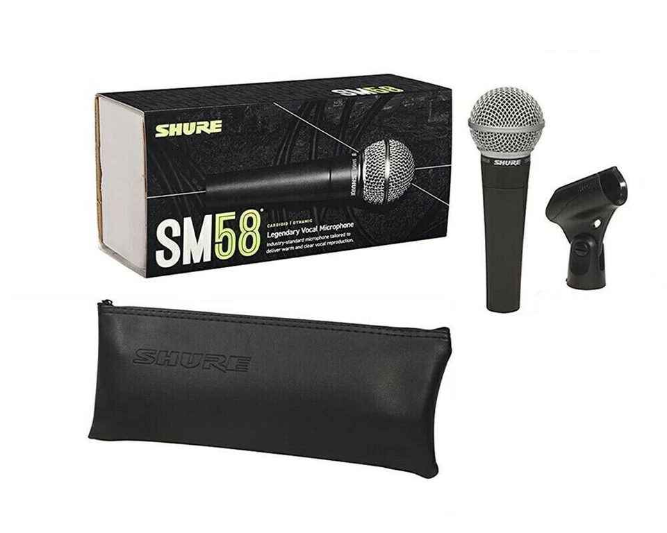 Hot brand-new SM58S Dynamic Vocal Microphone With On/Off Switch US FAST SHIPPING - Image 2 of 4
