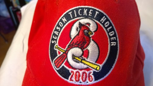 Cappellino porta biglietti stagione Springfield Cardinals 2006 oggetto da collezione - Foto 2 di 5