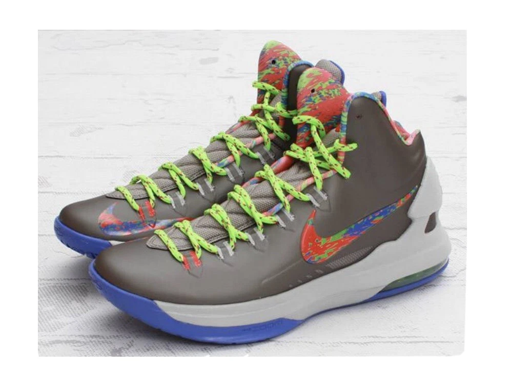 Nike Mens Kd 5 Splatter Nerf Size 9 887224828937 eBay